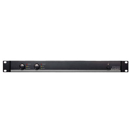 Audac EPA502 dual channel class d amplifier 2 x 500w - estar