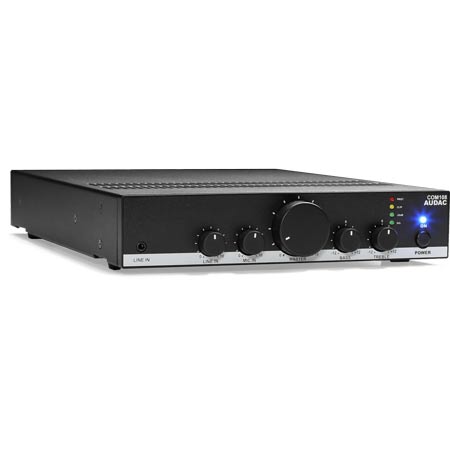 Audac COM108 public address amplifier 240w 100v - eu version