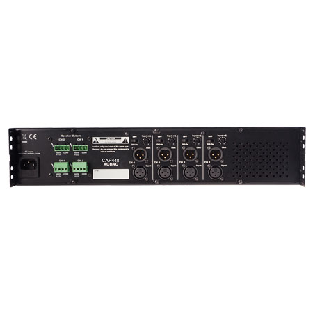 Audac CAP448 Quad channel 100V power amplifier - 4 x 480W