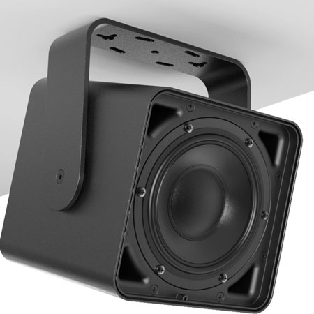 Audac VIRO5/B Compact high power loudspeaker  IP55 - 8Ohm -60W RMS - black