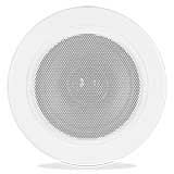 Audac AWP06/W waterproof ceiling speaker 6w/100v & 8ohm - ip65 - ral9010