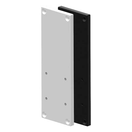 Audac WBP100/B wall bracket mounting plate - black