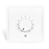 Audac VC3062/W volume control 60w 100v 80x80european standard - white