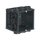 Audac WB45S/FS flush mount box for 45x45 mmwall panel - solid wall