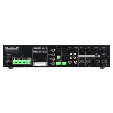 Audac COM12MK2 Public address mixing amplifier 120W 100V