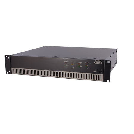 Audac CAP412 Quad Channel 100V Power Amplifier 4 X 120W