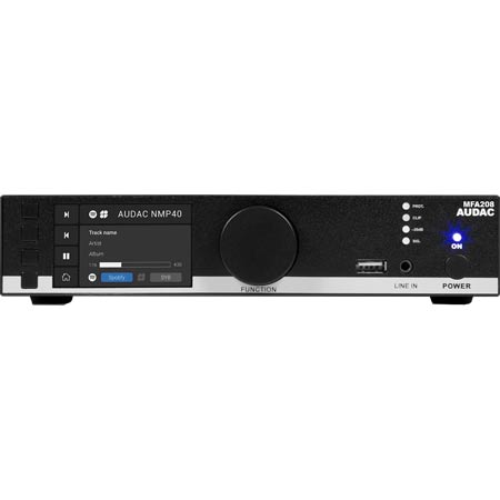 Audac MFA208 All In One Digital Audio Source