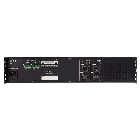 Audac CAP224 Dual Channel 100V power amplifier - 2 X 240W