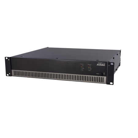 Audac CAP224 Dual Channel 100V power amplifier - 2 X 240W