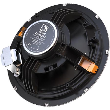 Audac CENA812/W ceiling speaker 8Ohm/100V, 20W RMS White