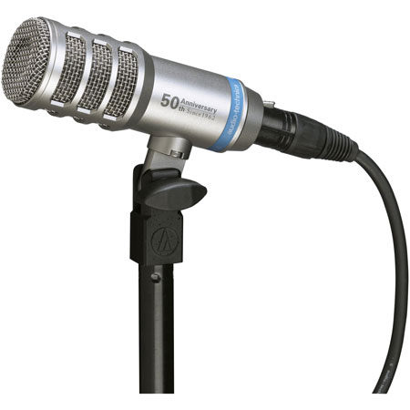 Audio-Technica ATM25LE Dynamic Hypercardioid Instrument Microphone