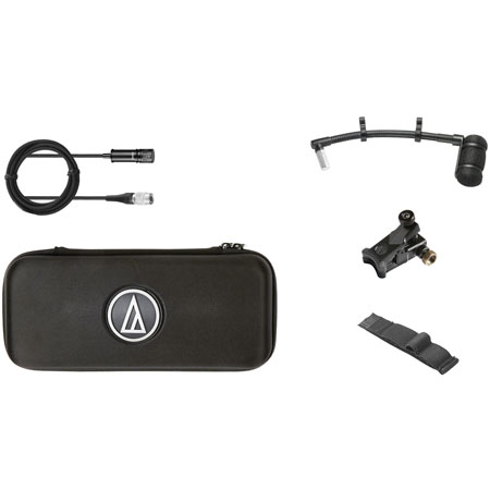 Audio-Technica ATM350UcW Wireless Cardioid Condenser Instrument Microphone w/ Universal Mounting System