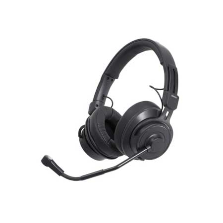 Audio-Technica BPHS2C Broadcast Stereo Headset with Condenser mic. XLR + 6.3mm