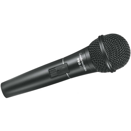 Audio-Technica PRO41 Cardioid Dynamic Vocal Microphone