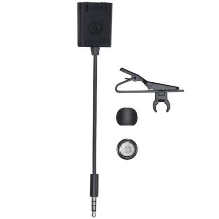 Audio-Technica ATR3350xis Omnidirectional Condenser Lavalier Microphone