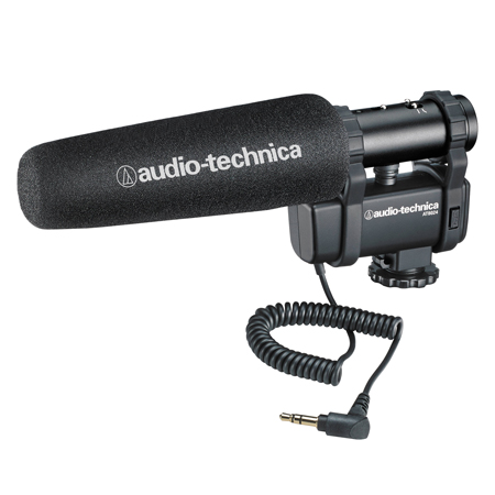 Audio-Technica AT8024 Mono/stereo condenser camera mount microphone