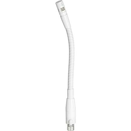 Audio-Technica ES931WH/MIC Hypercardioid Condenser Gooseneck Microphone, White