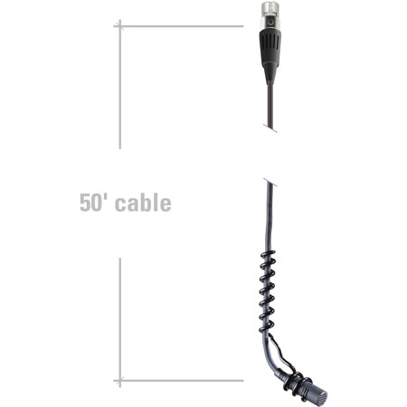 Audio-Technica ES933C/MIC Cardioid Condenser Gooseneck Microphone