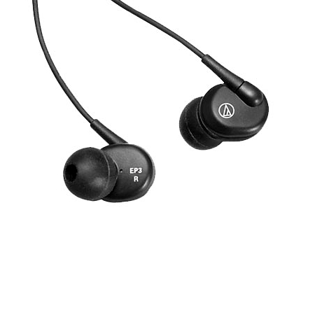 Audio-Technica EP3 Dynamic In-Ear Headphones