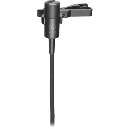 Audio-Technica AT803cW Omnidirectional Condenser Lavalier Microphone