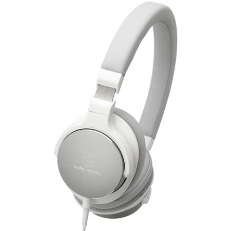 Audio-Technica ATH-SR5WH SonicPro High Resolution Audio On-Ear Headphones