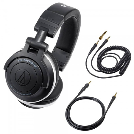 Audio-Technica ATH-PRO700 MK2 Professional DJ Monitor Headphones