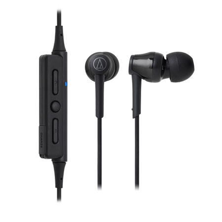 Audio-Technica ATH-CKR35BTBK Bluetooth In-Ear Headphones - Black