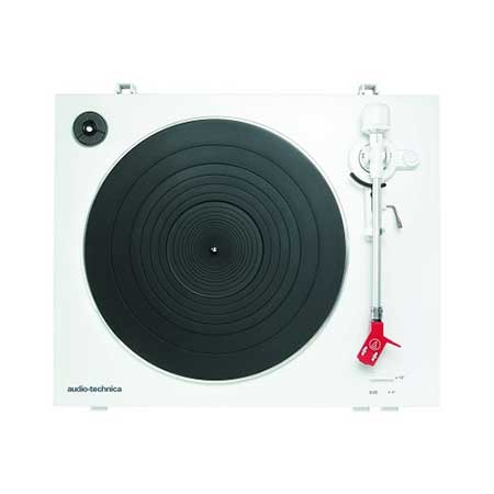 Audio-Technica AT-LP3 WH Advanced Fully Automatic Belt-Drive Stereo Turntable