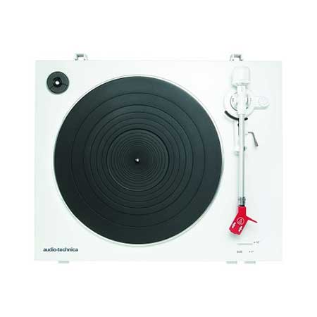 Audio-Technica AT-LP3 WH Advanced Fully Automatic Belt-Drive Stereo Turntable