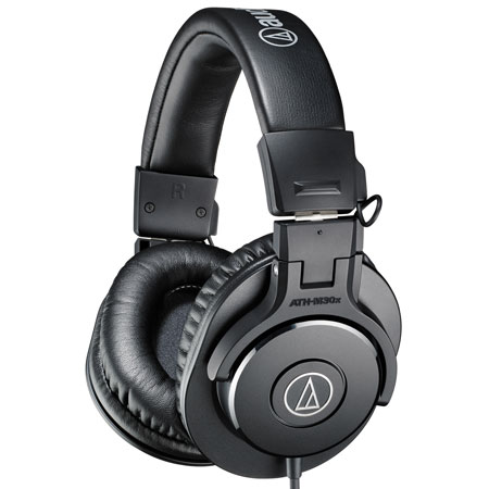 Audio-Technica ATH-M30x Professional Studio Monitor Headphones