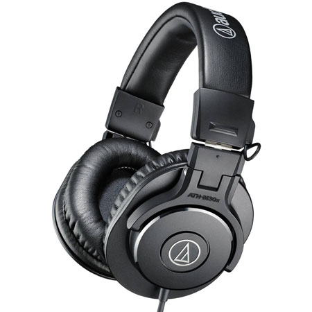 Audio-Technica ATH-M30x Professional Studio Monitor Headphones