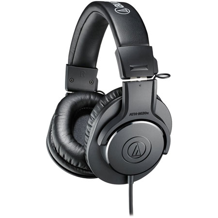 Audio-Technica ATH-M20x Professional Studio Monitor Headphones