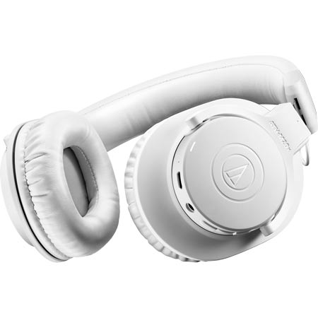 Audio-Technica ATH-M20XBTWH Wireless Over-Ear Portable Headphones - White