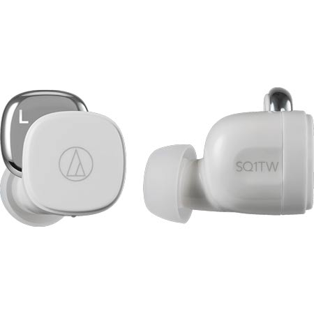 Audio-Technica ATH-SQ1TWWH Headphones Wireless White