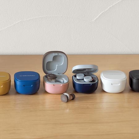 Audio-Technica ATH-SQ1TWWH Headphones Wireless White