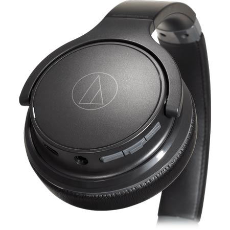 Audio-Technica ATH-S220BTBK Bluetooth On-Ear Headphones Black