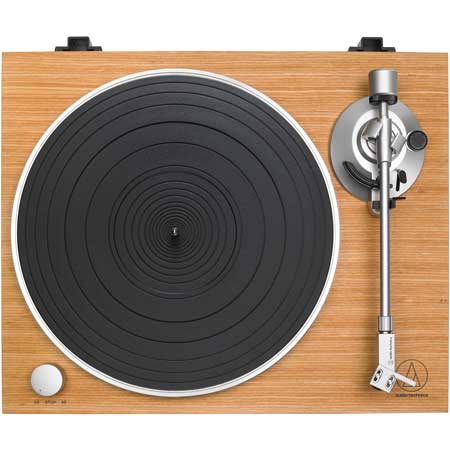 Audio-Technica AT-LPW30TK Manual Belt drive wood base turntable