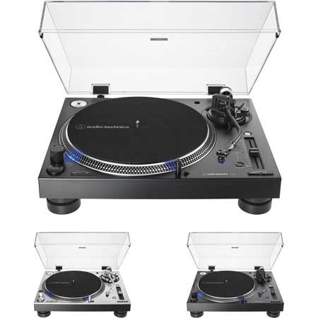 Audio-Technica AT-LP140XPBK Profesionalni Direct drive gramofon