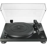 Audio-Technica AT-LPW50PB Manual Belt drive wood base turntable