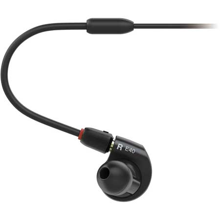 Audio-Technica ATH-E40 Professional In-Ear Monitor Headphones