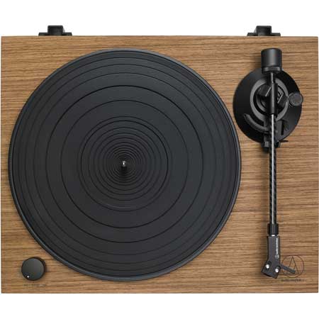 Audio-Technica AT-LPW40WN Manual Belt drive wood base turntable