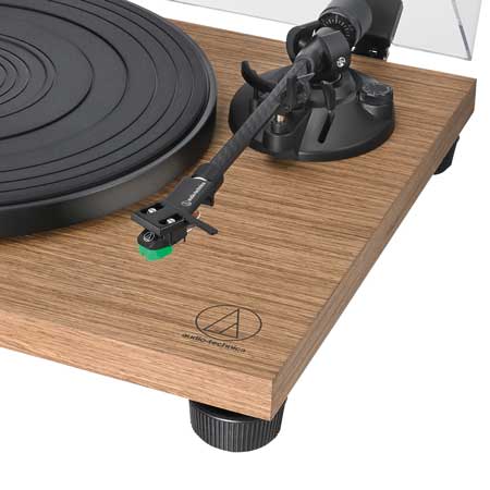 Audio-Technica AT-LPW40WN Manual Belt drive wood base turntable