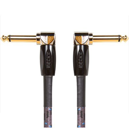 Boss BIC-3AA 1m Instrument Cable, Angled/Angled 1/4