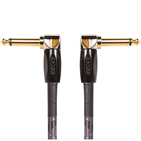 Boss BIC-3AA 1m Instrument Cable, Angled/Angled 1/4