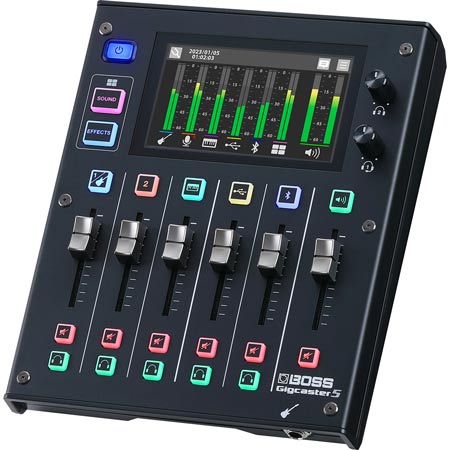 Boss GCS-5 Gigcaster5 Audio Streaming Mixer