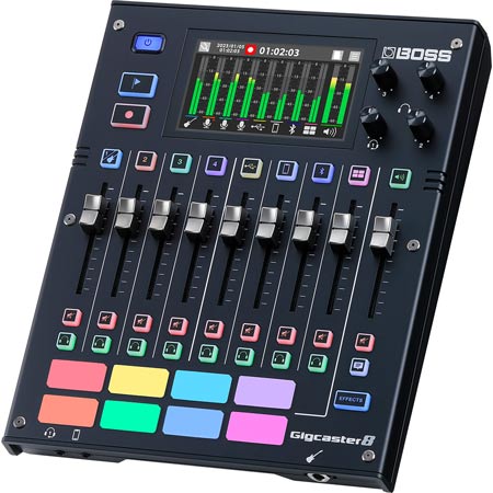 Boss GCS-8 Gigcaster8 Audio Streaming Mixer