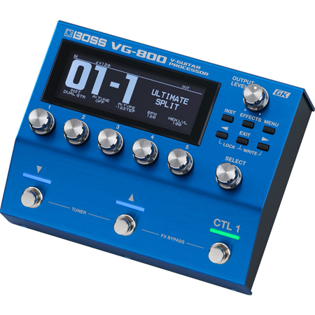Boss VG-800 Next Gen V-guitar processor with serial GK interace