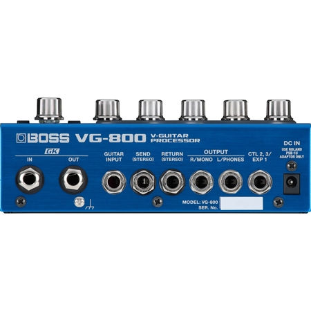 Boss VG-800 Next Gen V-guitar processor with serial GK interace