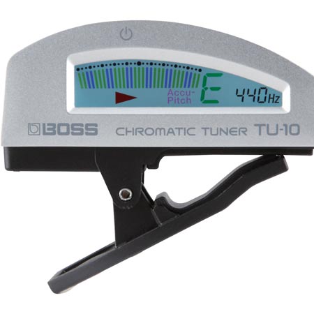 Boss TU-10 BK Clip-On Chromatic Tuner