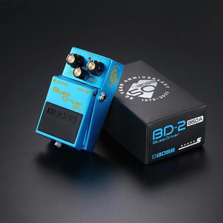 Boss BD-2-B50A Blues Driver Boss 50th Anniversary Edition